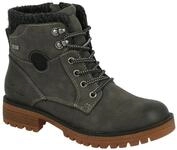 Tom Tailor Damen 4291008 Halblange Stiefel, Coal, 38 EU
