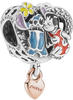 PANDORA Moments Disney Ohana Lilo & Stitch Inspiriertes Charm aus Sterling-Silber und