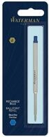 Waterman Ersatzmine f&uuml;r Kugelschreiber | feine Spitze | Blaue Tinte | 1 St&uuml;ck