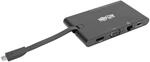 Eaton Tripp Lite USB-C Dock - 4K HDMI, VGA, USB 3.x (5Gbps), USB-A/C Hub, Gigabit