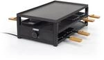 Princess Raclette Black Steel &ndash; 8 Personen Parkdeck f&uuml;r Pf&auml;nnchen gro&szlig;e