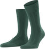FALKE Herren Socken Lhasa Rib M SO Wolle Kaschmir einfarbig 1 Paar, Grün (Hunter