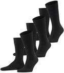 FALKE Herren Family 3-Pack Socken Baumwolle atmungsaktiv