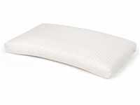 SISSEL Dream Comfort Pillow Nackenkissen, Ecru, 65 x 38 x 10 cm