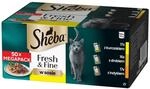 SHEBA Fresh & Fine Multipack Portionsbeutel 3 Variet&auml;ten Huhn, Gefl&uuml;gel, Truthahn