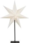 Star Trading Tischlampe Stern 'Frozen', wei&szlig;, 75cm