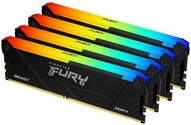 Kingston FURY Beast RGB 32GB 3600MT/s DDR4 CL17 DIMM (Kit mit 4) PC...