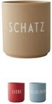 Design Letters Lieblingsbecher Beige SCHATZ Tasse | Personalisierte Geschenke...