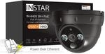 INSTAR IN-8403 2K+ PoE schwarz - LAN/PoE &Uuml;berwachungskamera mit KI (AI) - IP...