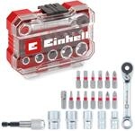 Einhell XS-CASE 21-tlg. Bit- und Steckschl&uuml;ssel-Set
