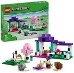LEGO Minecraft Das Tierheim, Spielzeug mit vielen Tier-Figuren f&uuml;r M&auml;dchen und