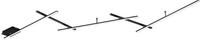 Trio Leuchten LED Deckenleuchte Indira 674610532, Metall Schwarz matt, inkl. 3x 6