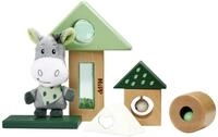 Eichhorn - Baby Hipp Soundbausteine mit Pl&uuml;schesel mit Ger&auml;uschfunktion, 8-TLG.,