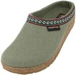 HAFLINGER Grizzly Franzl Filzpantoffel Hausschuh Filzclog Kiwi, Gr. 39