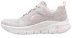 Skechers Damen Arch Fit Keep It Up Sneaker, grau