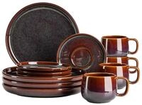 M&Auml;SER Serie Elina Uno, Modernes Kaffeegeschirr Set mit unregelm&auml;&szlig;iger...