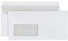 Idena 10221 - Briefumschläge lang, 75 g/m², selbstklebend, mit Fenster, weiß, 1000