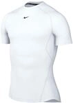 Nike FB7932-100 M NP DF Tight TOP SS Sweatshirt Herren White/Black Gr&ouml;&szlig;e XL