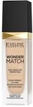Eveline Cosmetics Wonder Match luxuri&ouml;se adaptive Foundation, aufbaubare Deckkraft,