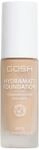 GOSH Foundation mit LSF 15 f&uuml;r helle & dunkle Haut, vegan I Mattierendes Make-up