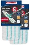 Leifheit Original 2er Set Wischbezug Profi XL Micro Duo, f&uuml;r alle Bodenarten,