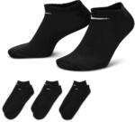 Nike Unisex Everyday Lightweight Socken (3 Paar), Black/White, XL EU