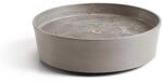 Ecopots Blumentopf-Untersetzer aus recyceltem Kunststoff, rund, mit Rollen,...