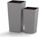 Siena Garden Eco Nizza Set grau 2X grau
