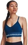 Under Armour Damen Seamless Low-Impact Long Sports Bra BH, Varsity Blue/Varsity