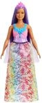 Barbie HGR17 - Dreamtopia K&ouml;niglich Puppe (kurvig, lila Haare) mit...