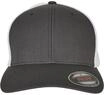 Flexfit Erwachsene M&uuml;tze Mesh Trucker 2-Tone, Blk/Wht, L/XL, 6511T