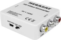 Megasat HD-Video-Konverter &ndash; AV/Cinch zu HDMI | Einfache Umwandlung von analogen in