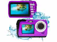 Aquapix W3048 'Edge' Unterwasserkamera mit Zwei Displays, wasserfest bis 3 m,...