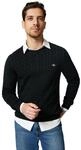 GANT Herren Cotton Cable C-Neck Pullover (1er Pack)