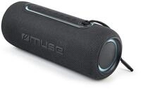 MUSE Tragbarer 20W Bluetooth Lautsprecher, IPX5 Wasserdicht, Farbfunktion,