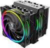 Akasa SOHO H7, Premium Dual Tower 7-Heatpipe CPU Cooler with Addressable RGB,...