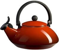 Le Creuset Zen Wasserkessel, F&uuml;llmenge: 1,6 l, Emaillierter Stahl, Kirschrot,