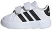 adidas Unisex Baby Grand Court 2.0 Shoes Kids, Cloud White / Core Black / Cloud