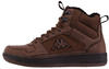 Kappa Unisex STYLECODE: 243046FUR Shab FUR Sneaker, Brown/Black, 45 EU