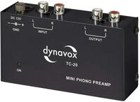 Dynavox TC-20 Phono-Vorverst&auml;rker, kompaktes Metall-Geh&auml;use, f&uuml;r Plattenspieler