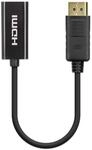 Manhattan Aktiver DisplayPort auf HDMI Adapter 4K@60Hz schwarz
