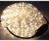 LED Lichtschlauch WARMWEISS 12 Meter - Ø 12mm, IP44 für Innen und Außen -