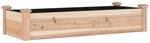 vidaXL Hochbeet mit Einsatz 120x45x25 cm Massivholz Tanne