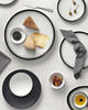 Maxwell & Williams Caviar Granite Platte Oval, Servierplatte, Premium-Keramik,