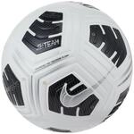 Nike Unisex Club Elite Team Fu&szlig;ball, White/Black/Metallic Silver, 5