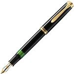 Pelikan F&uuml;llhalter Souver&auml;n 400, Schwarz, Feder EF (extra-fein), hochwertiger