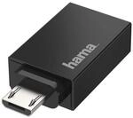 Hama USB OTG Adapter, Micro-USB Stecker &ndash; USB A Buchse f&uuml;r Ger&auml;te wie...