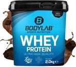 Bodylab24 Whey Protein Pulver, Triple Chocolate, 2kg | Bis zu 24 g Protein pro