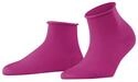 FALKE Damen Socken Cotton Touch W SSO Baumwolle einfarbig 1 Paar, Rot (Berry 8390)