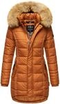 Navahoo Damen Winter Jacke Stepp Parka Mantel Winterjacke warm gef&uuml;ttert Kunstpelz